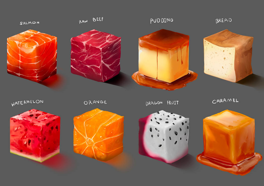 Material Study Art 2 by Magina10 on DeviantArt