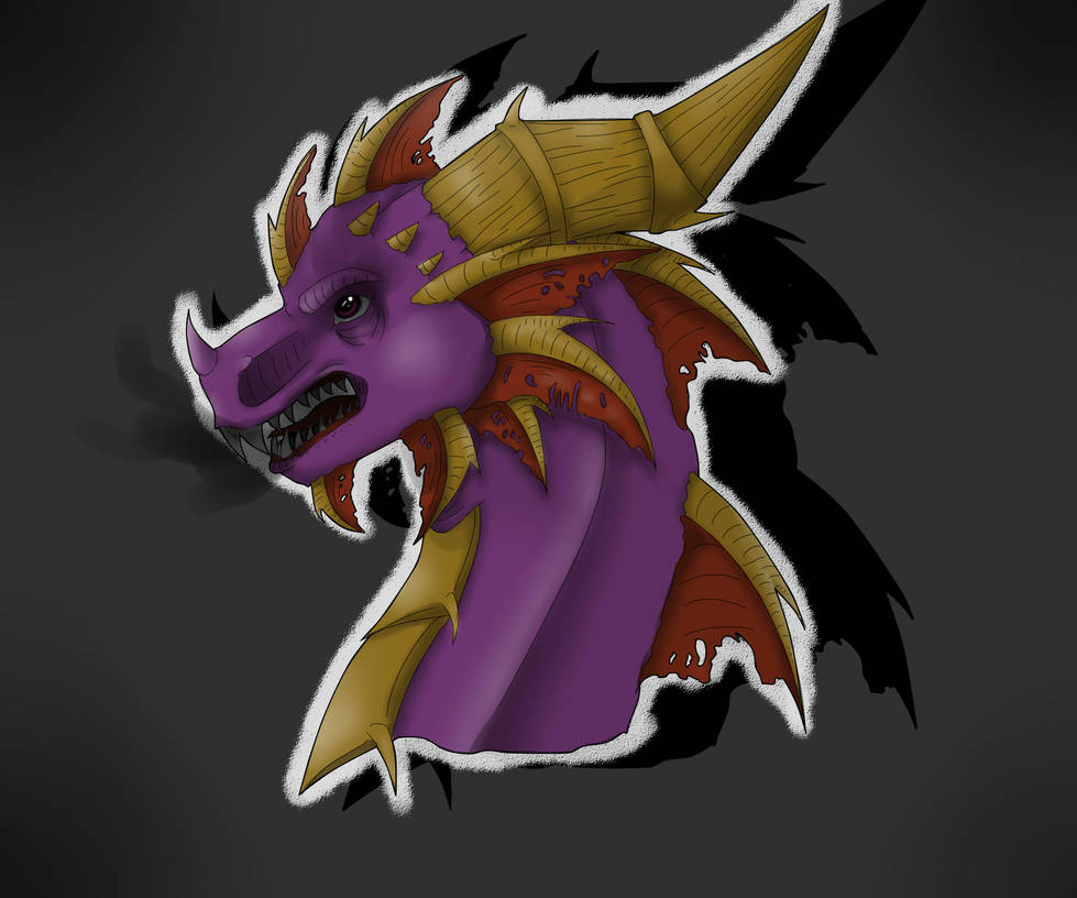 Dark Pyrok Dark Spyro by Yazatira on DeviantArt