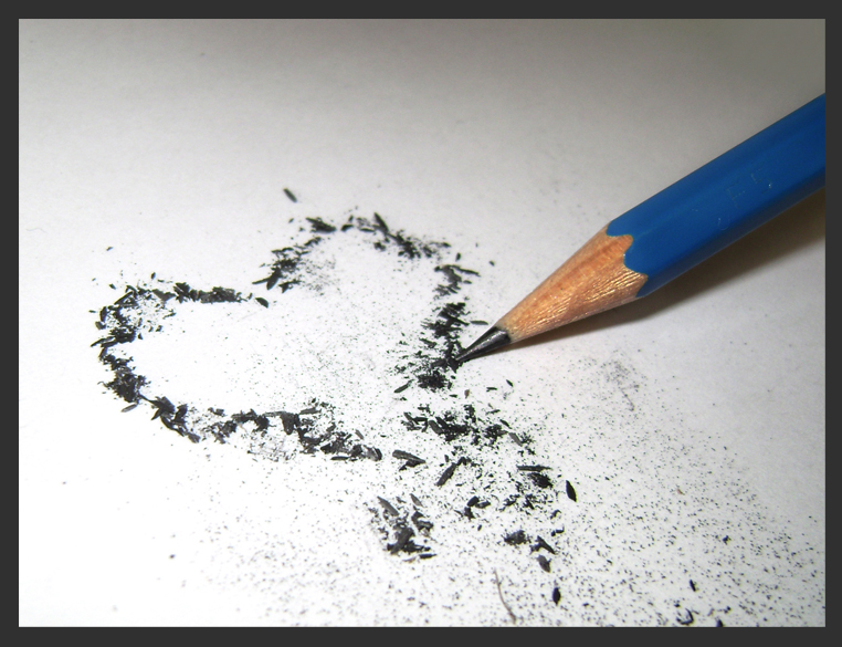 Graphite heart...o.O