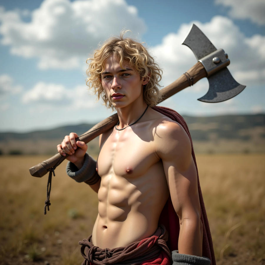 Axeman Young Axeman by paul-leon on DeviantArt