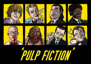 Pulp Fiction cast...