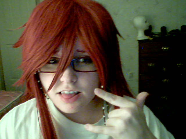 Grell Sutcliff Makeup Test