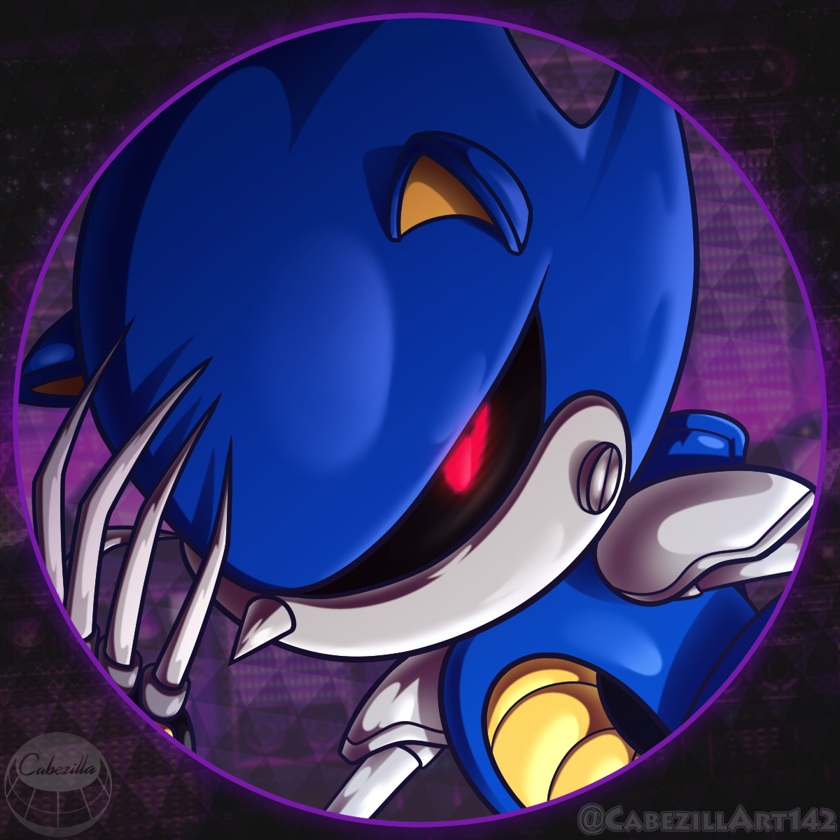 Metal Sonic Icon [2022] by CabezillArt on DeviantArt