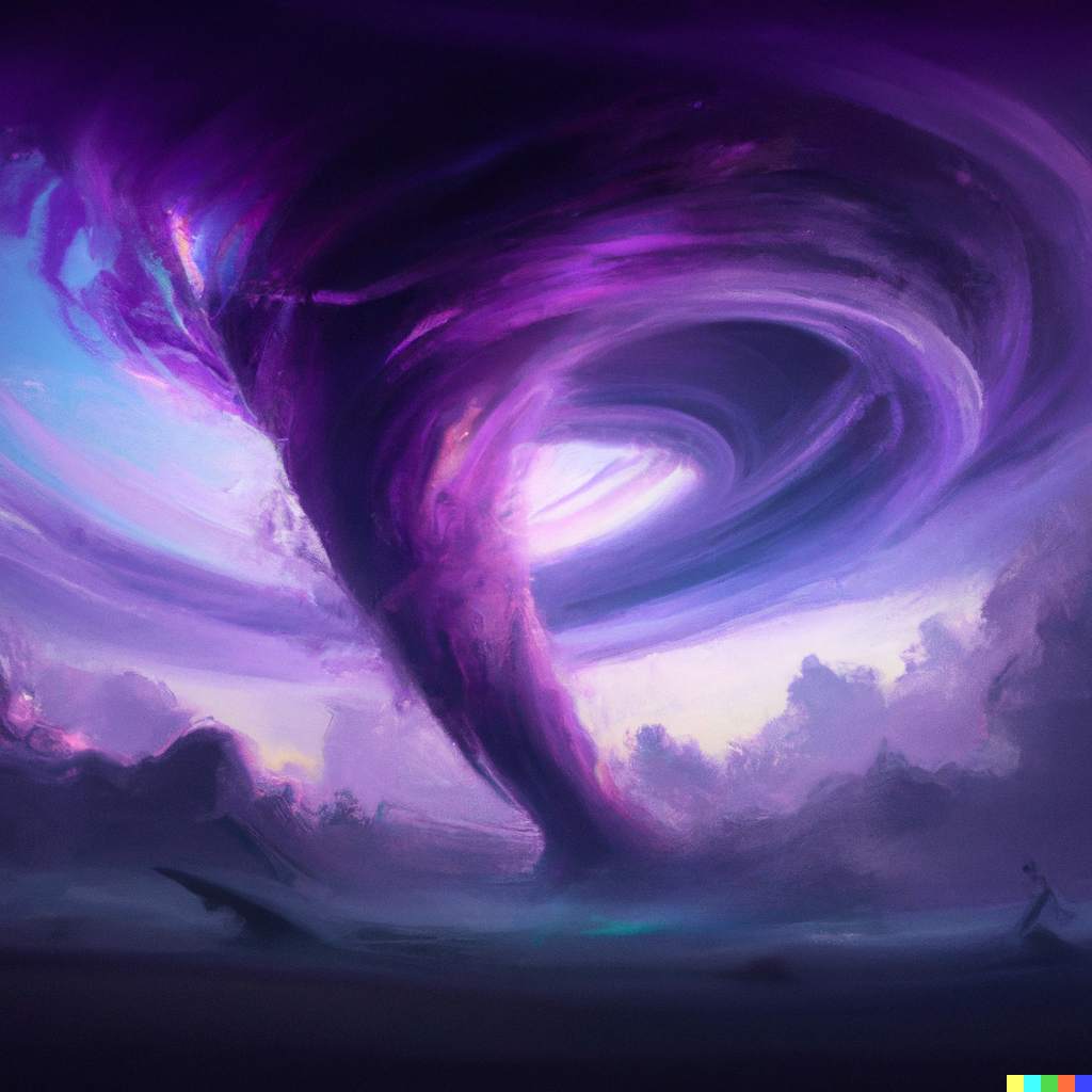 Purple Tornado digital art by PhotonPheonix on DeviantArt