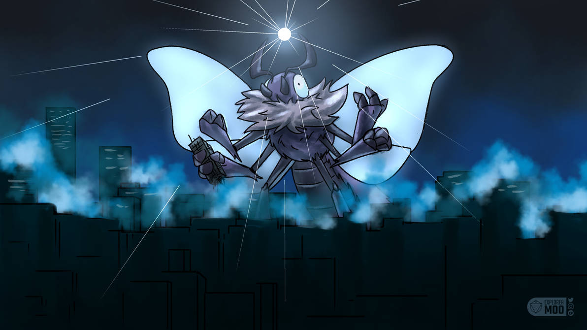 Kaiju Insect Kaiju Moth by explorermoo on DeviantArt