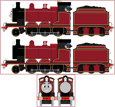 James The Red Engine by NWRFan5701 on DeviantArt