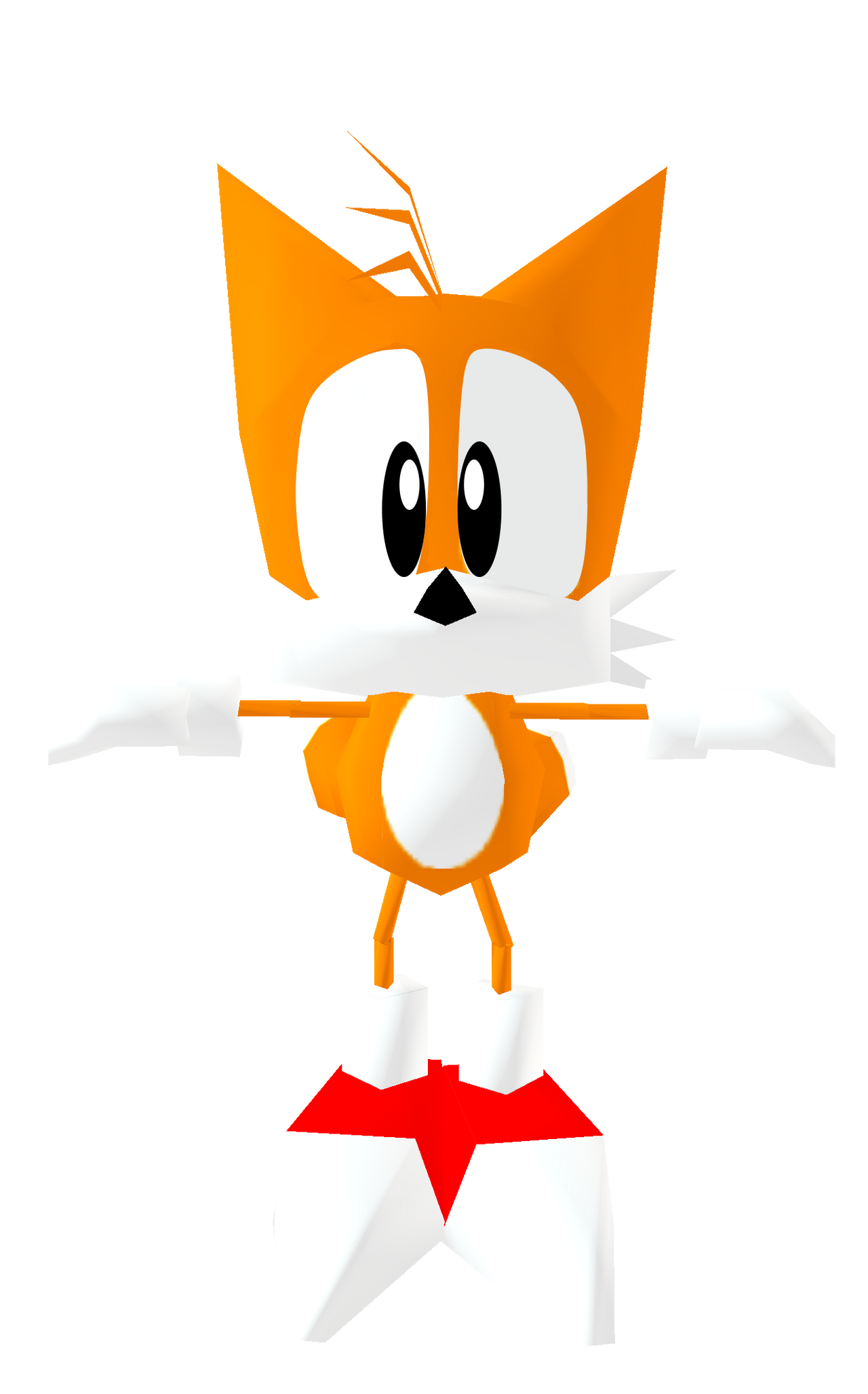 Sonic R Tails Inner Ear Model Sonic R Tails by litheavonside16 on DeviantArt