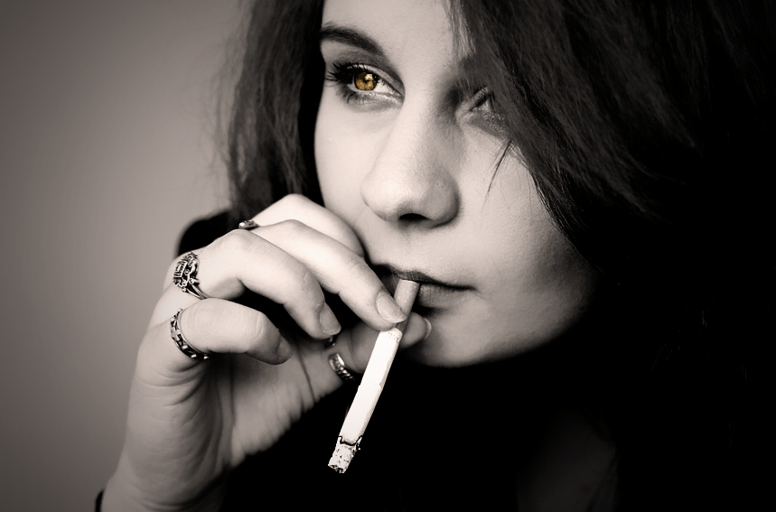 Cigarette girl