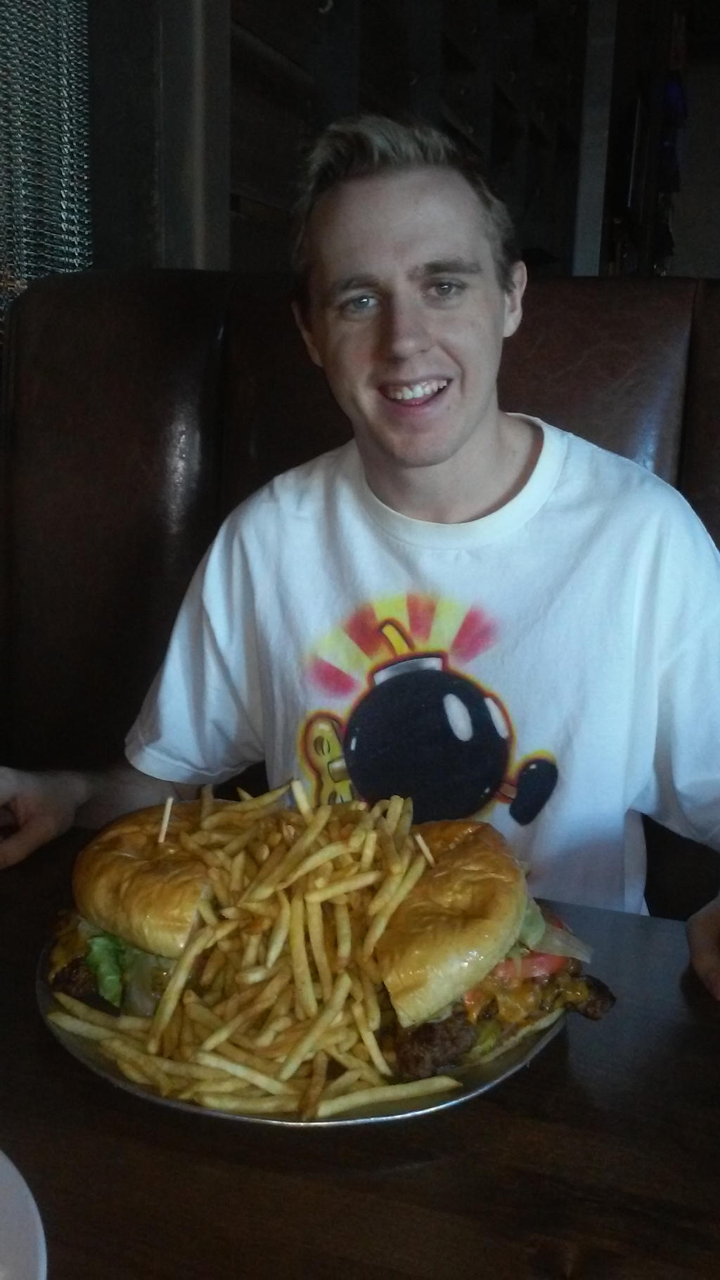 Enjoying MOAB Burger #1