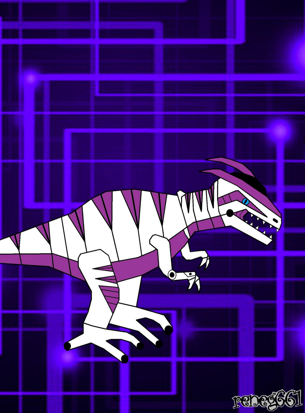 Robo Raptor Symbol Roboraptor by reneg661 on DeviantArt