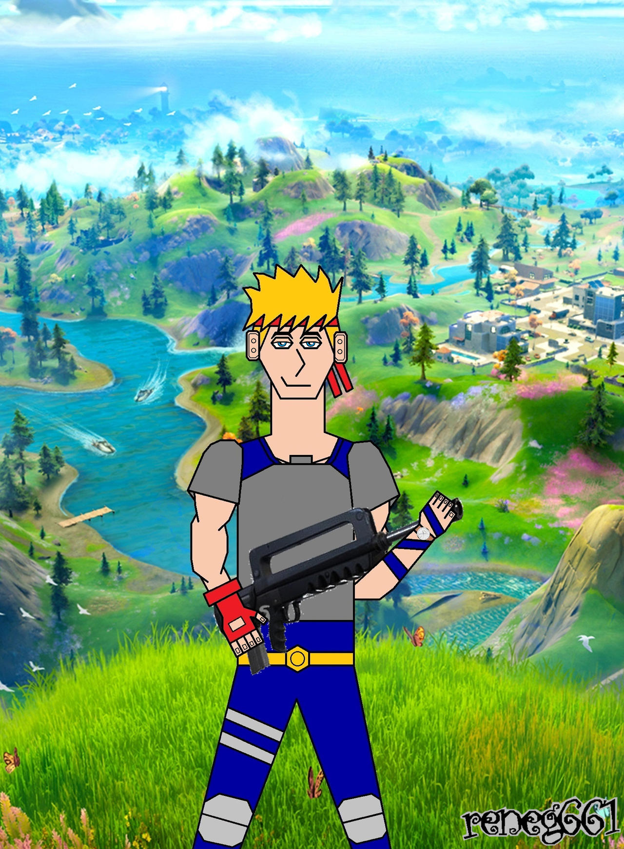 John Jones (Fortnite) by reneg661 on DeviantArt