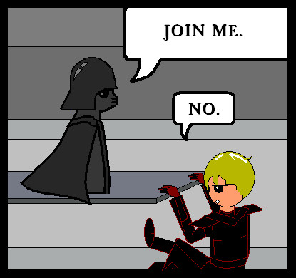 Darth Skywalker Comic1 page1