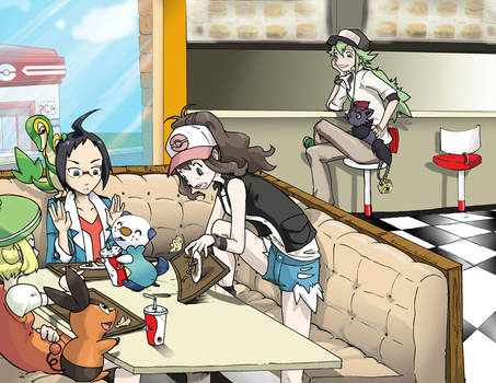 Pokemon Restaurant fun