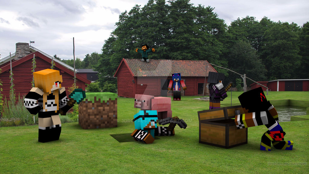 Minecraft Rave Real Life Minecraft in real life by 3DRoyals on DeviantArt