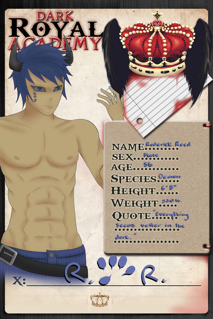 DRA App: Roderick Reed by PEPPERUP on DeviantArt