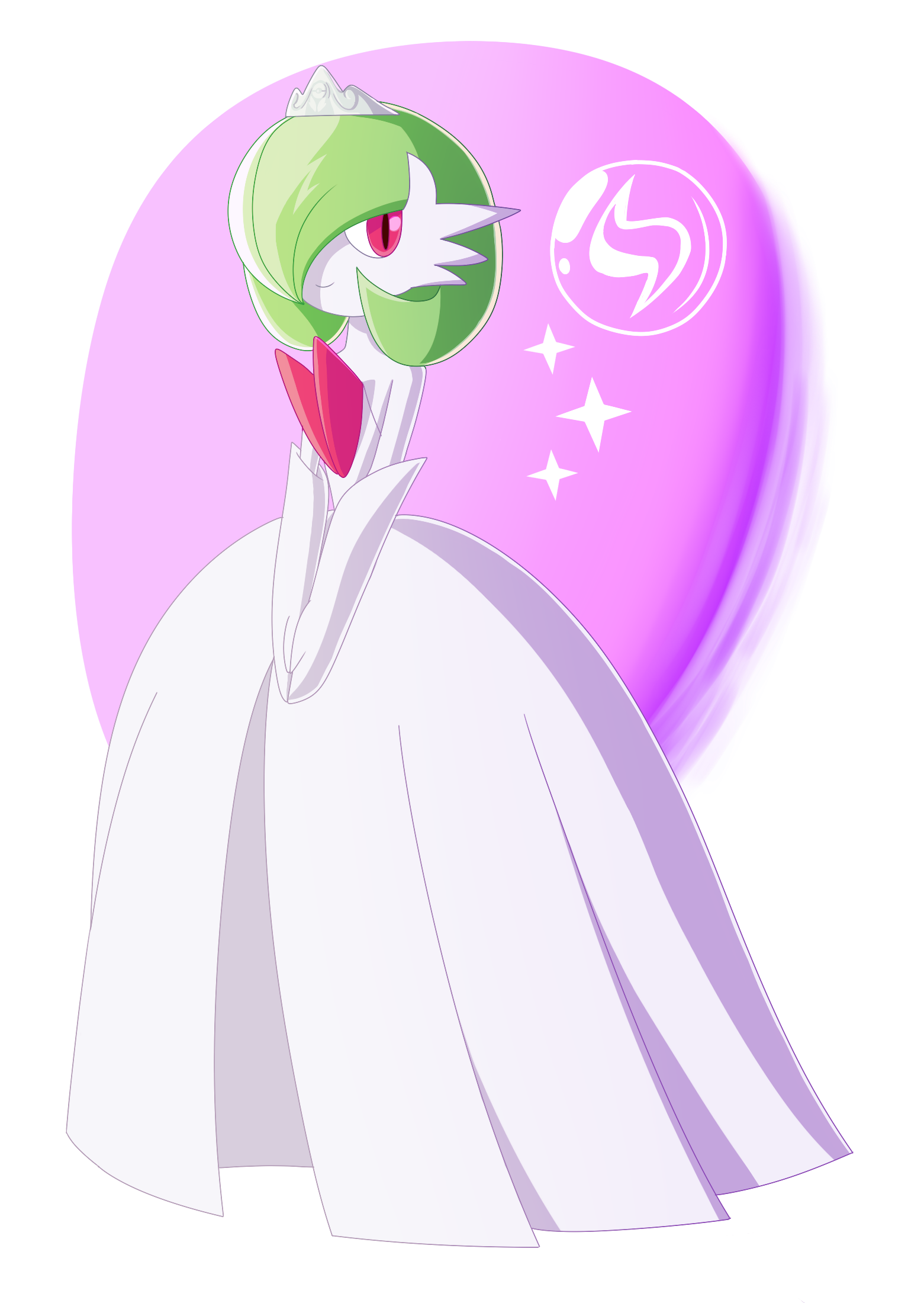 Mega Gardevoir (Shiny) by MrLarions on DeviantArt