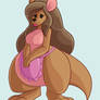 Kanga with hair!