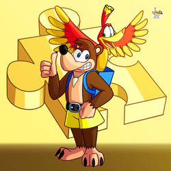 Banjo-Kazooie! by JAMEArts