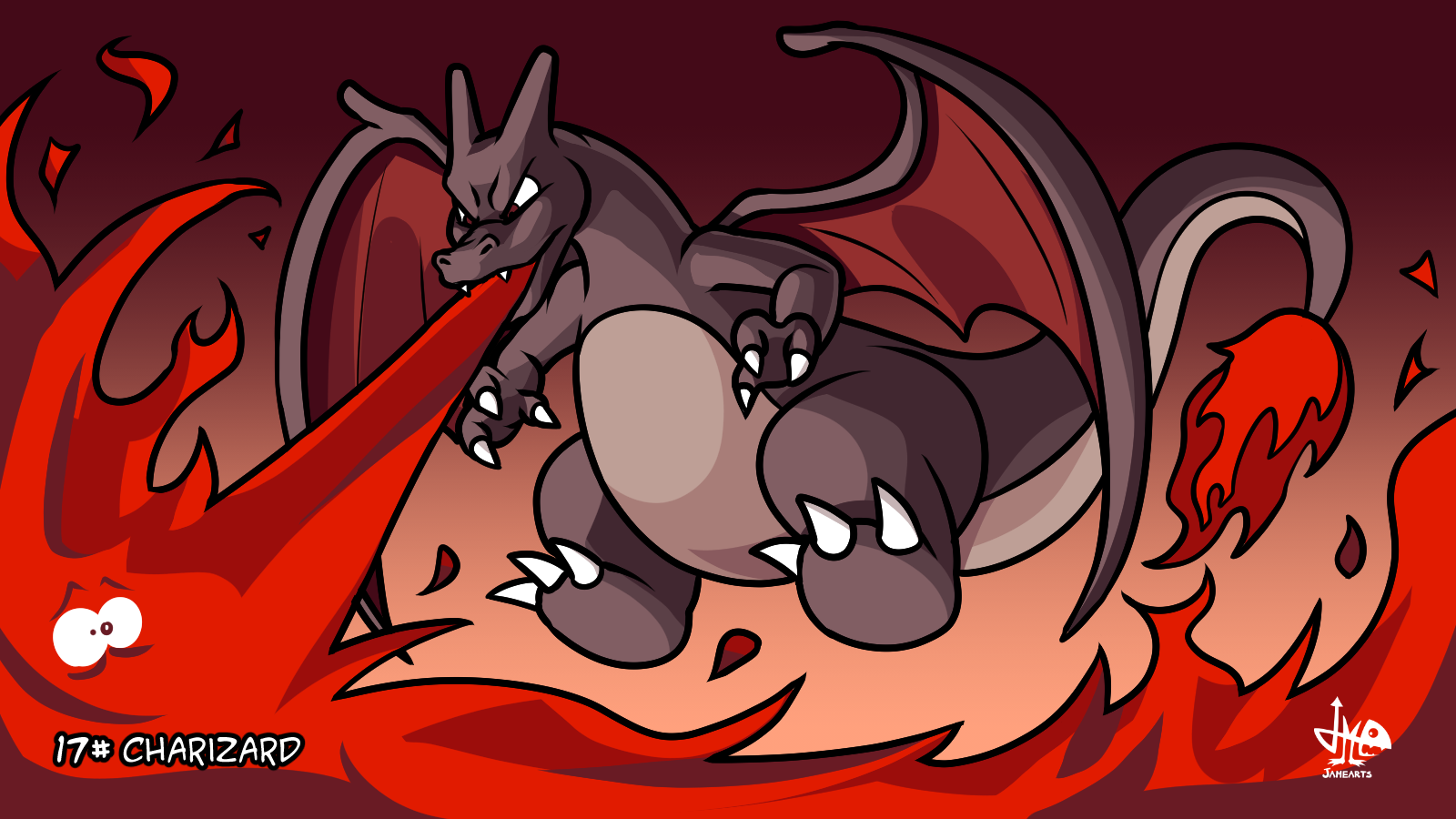 Shiny Mega Charizard Y (My Version) by Lasercraft32 on DeviantArt