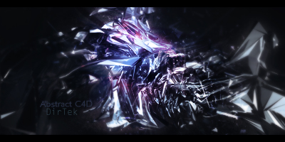 Abstract C4D signature