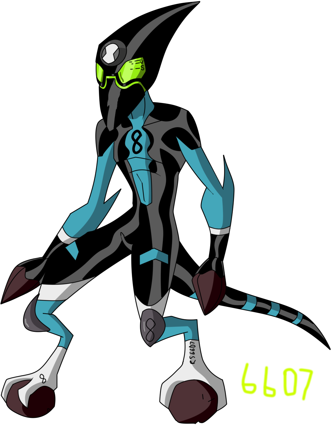 Ben 10 Reboot:XLR8 (Rework) by rusupavel on DeviantArt