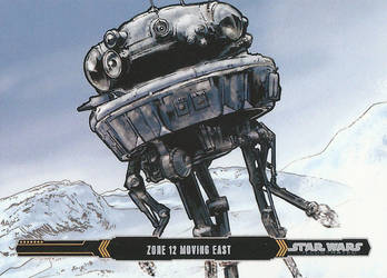 Topps Empire Strikes back Illustrated #27