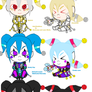 Candy Pop and Candy cane Chibi sides