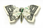 New One Dollar Butterfly by orudorumagi11