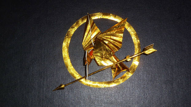 Origami  Mockingjay  from  Hunger Games