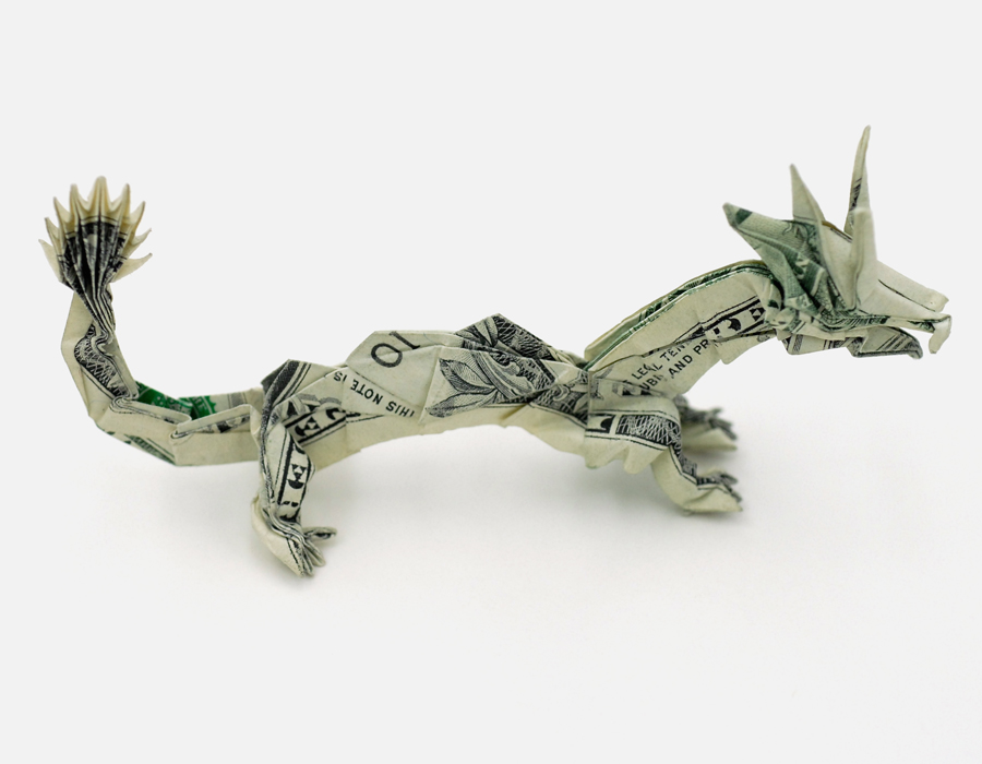 Two Dollar Chinese Dragon by orudorumagi11