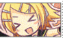 Kagamine Rin Vocaloid stamp