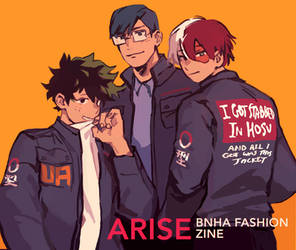 bnha fashion zine info (preorders close oct 5)