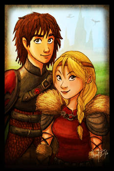 Hiccup and Astrid