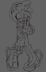 (WIP) AfterRiders!Amy Rose