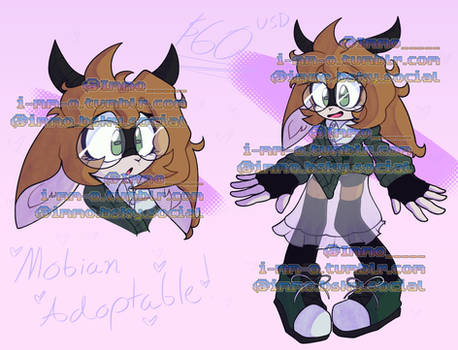 Goat Sonic OC Adopt (OPEN)