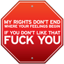 My Rights and Your Feelings