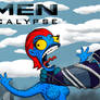X-Men: Apocalypse Billboard Simpsonized