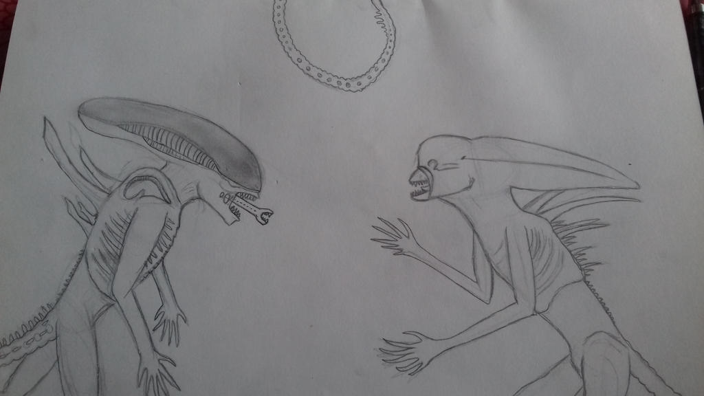 neomorph vs protomorph by godzilla2030 on DeviantArt