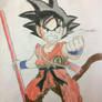 Kid Goku (colored)