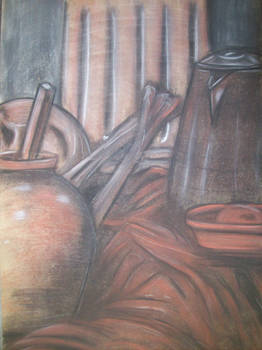 Charcoal Still Life