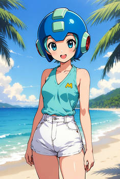 Summer Holiday Megaman