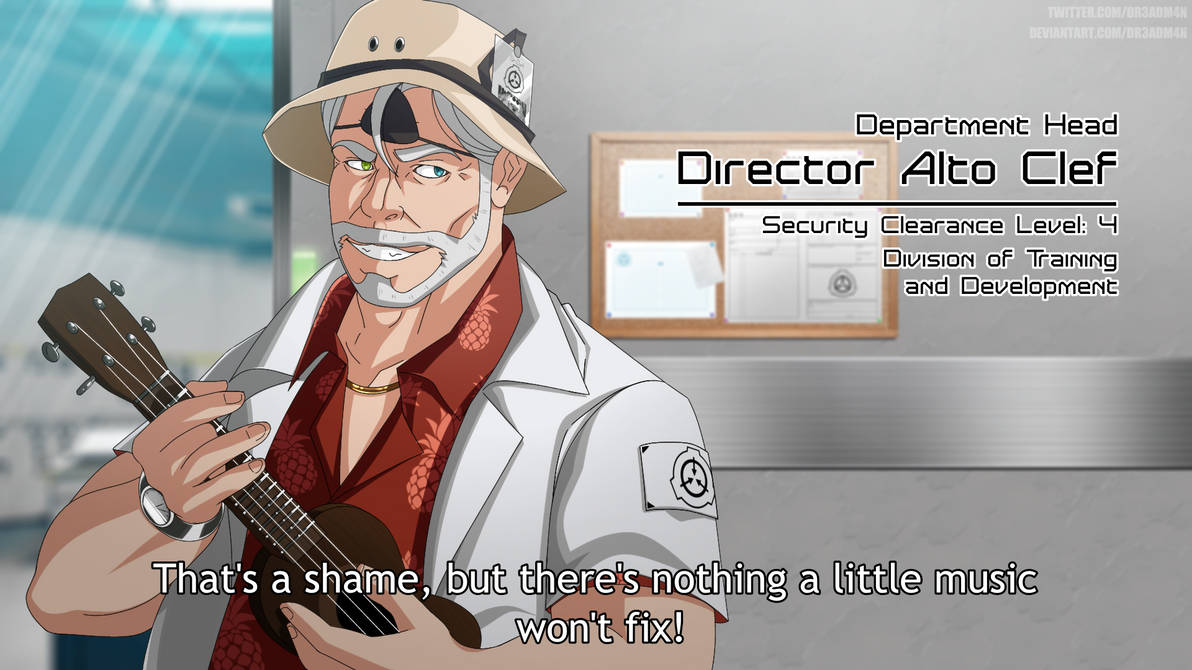 Dr. Alto Clef - SCP Anime by DR3ADM4N on DeviantArt