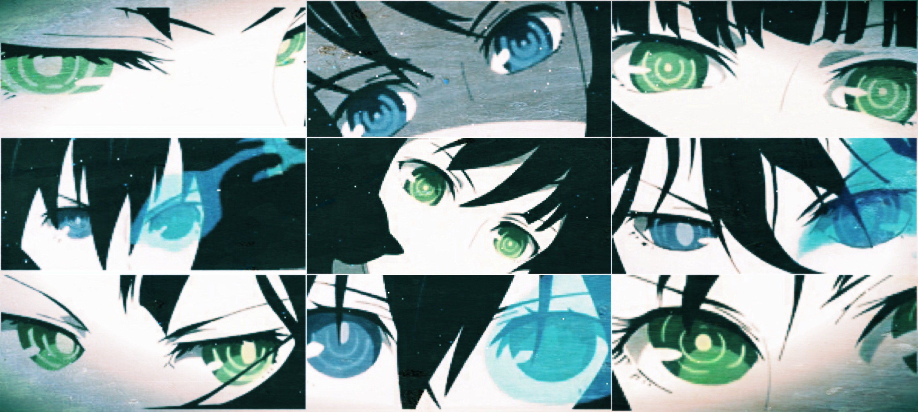 Dead Master And Black Rock Shooter Eyes