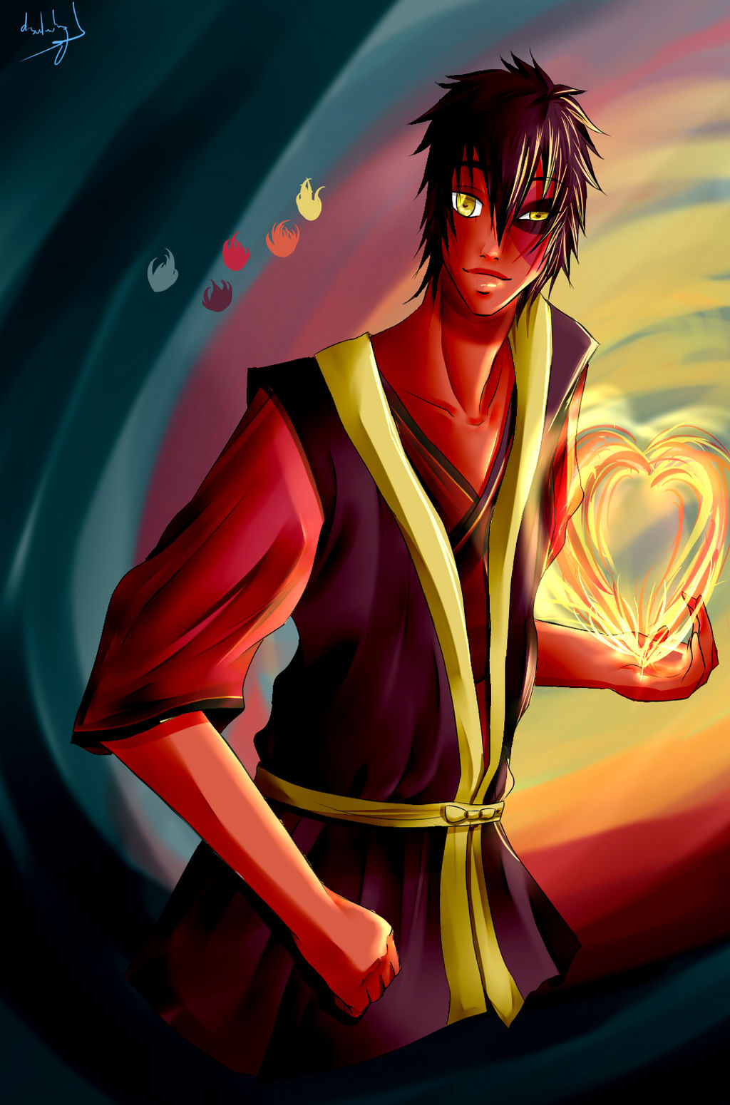 Zuko Color Code Color palette meme #15 Zuko by desiderata-girl on DeviantArt