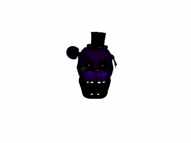Nightmare purple freddy jumpscare?! (FNAF 4) 