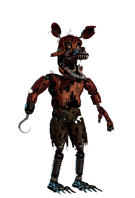 Nightmare Foxy Transparent