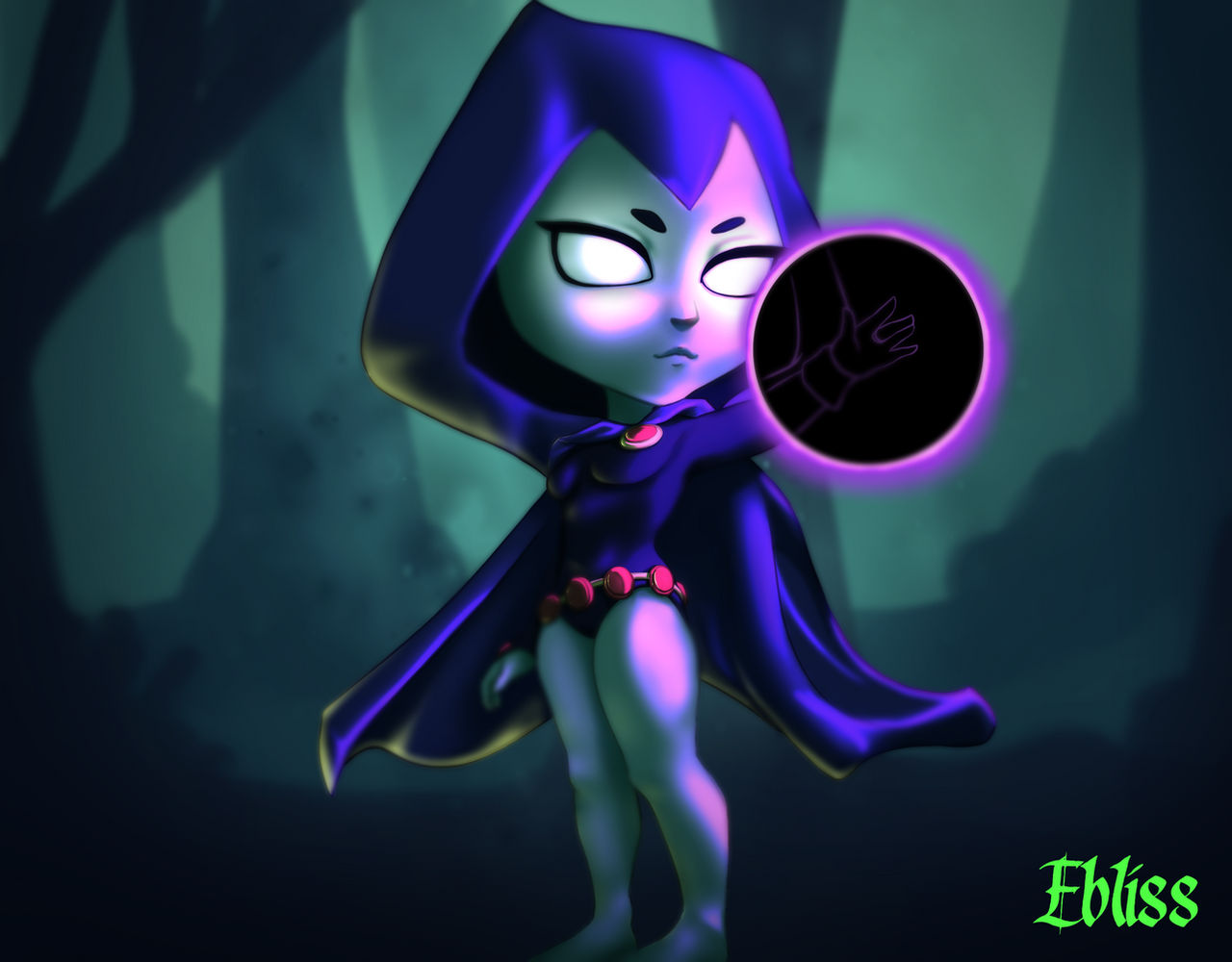 Chibi Raver Chibi Raven by NerfHerTit1s on DeviantArt