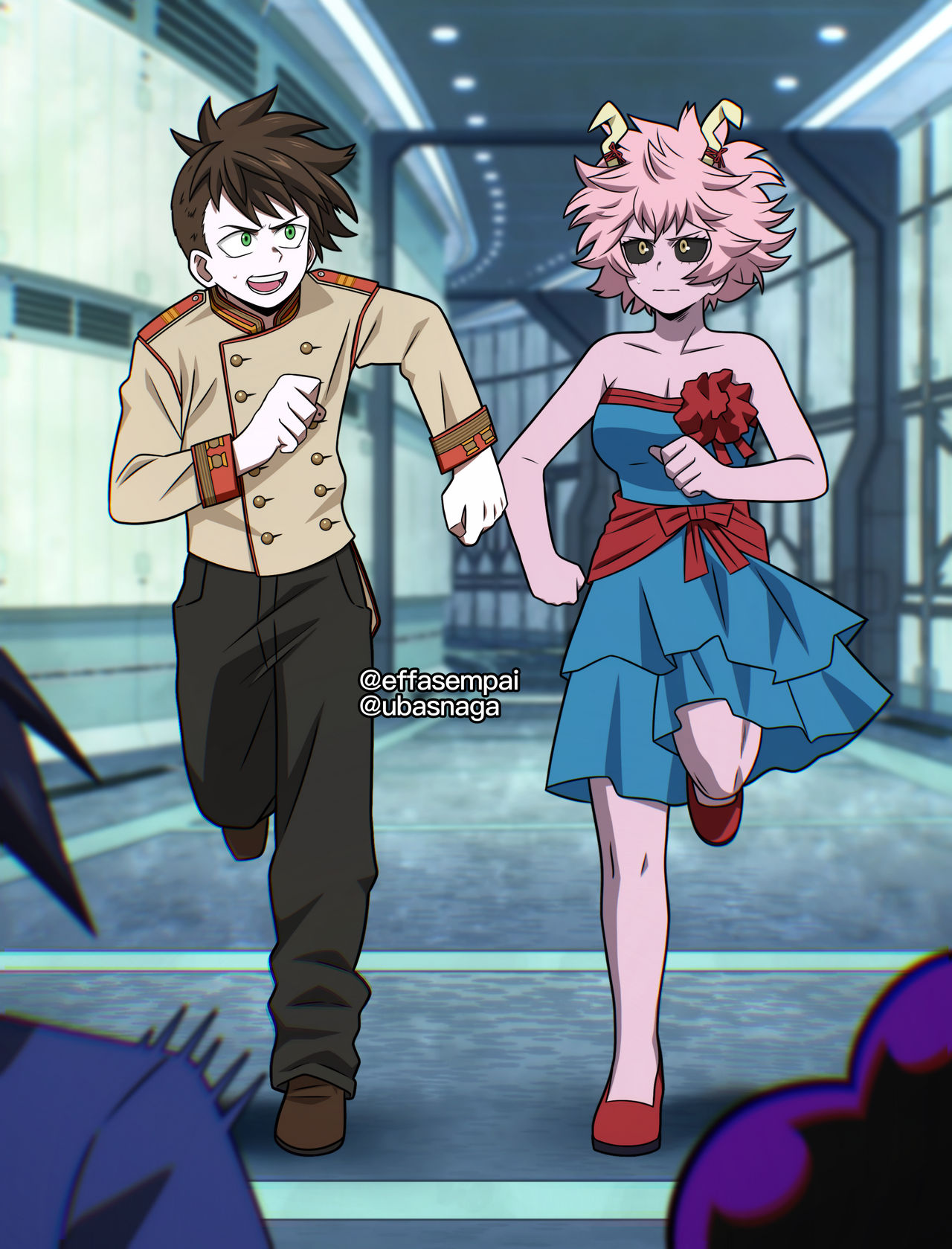 MHA Movie: Two Heroes - OC Kolya x Mina Ashido by ubasnaga on DeviantArt