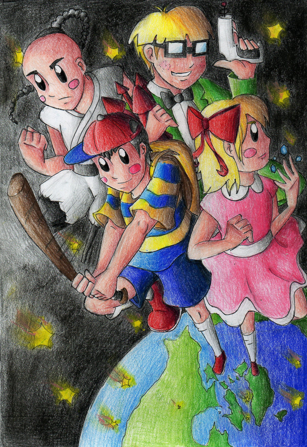 Earthbound Deviantart Far from earthbound by DynamicFlamez on DeviantArt
