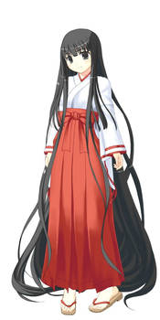 miko grew back the floor length long hair